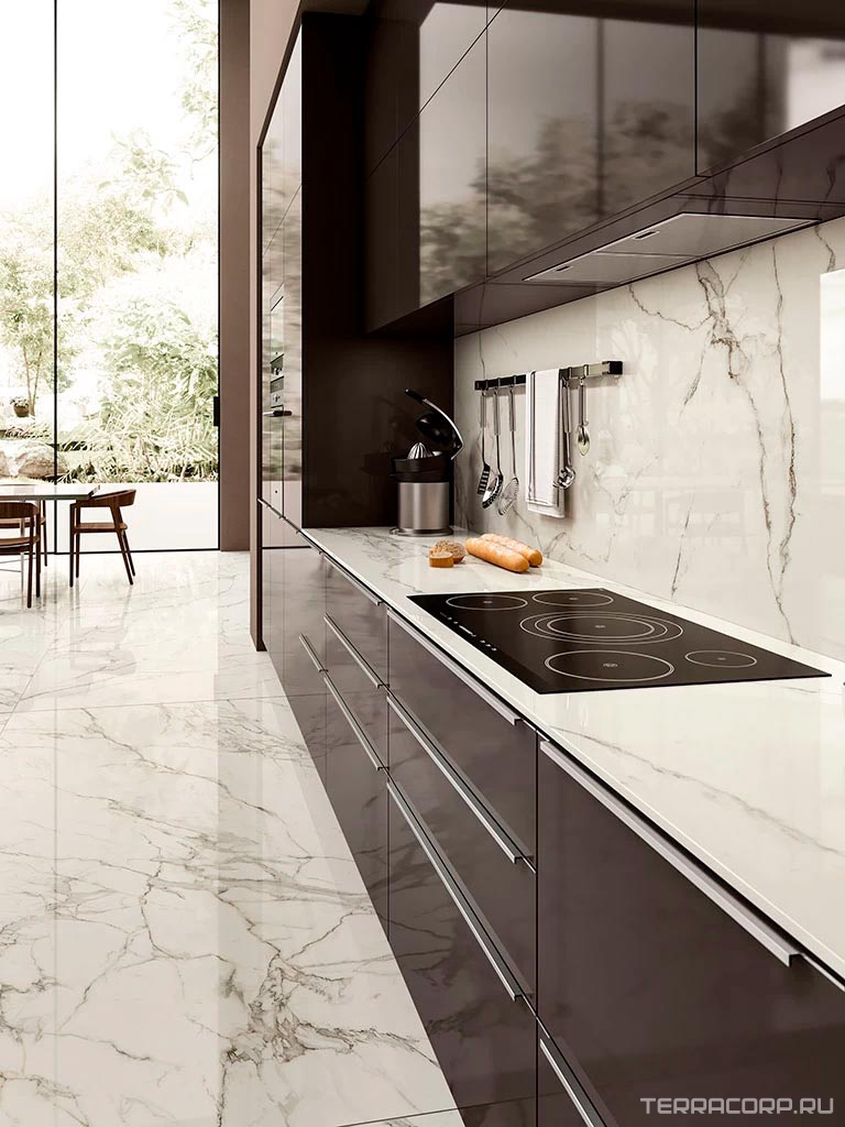 Керамогранит Atlas Concorde Italy Marvel Calacatta Extra Matte 160x320 Белый, фото 1