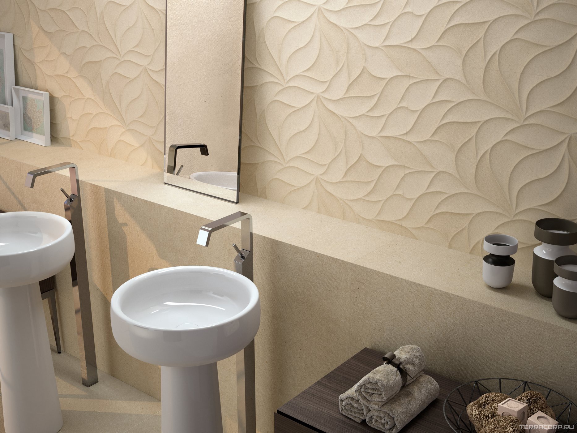 Керамическая плитка Benadresa Avenue Beige 30x90 Бежевый, фото 1
