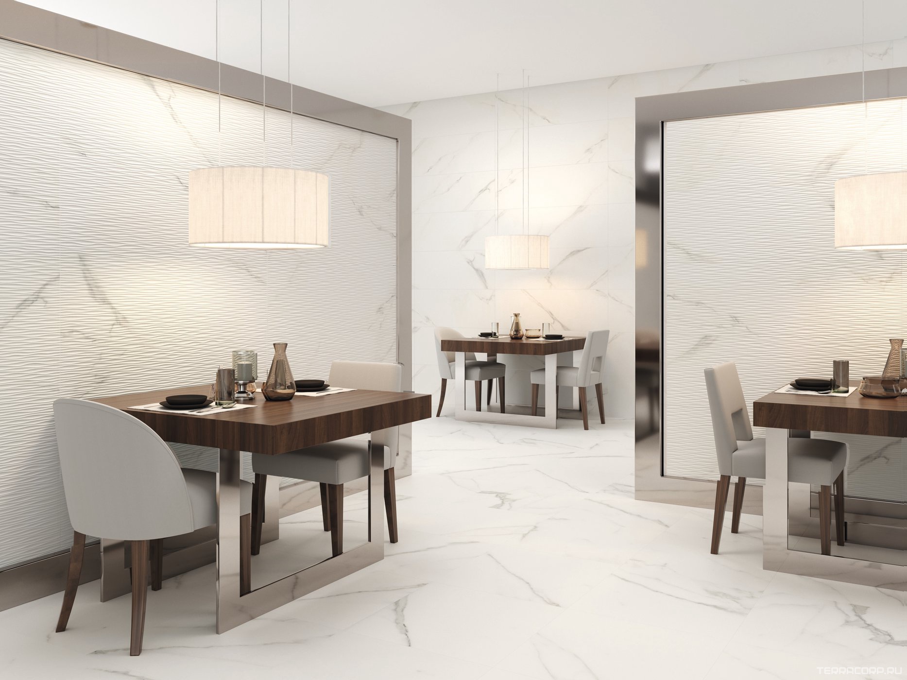 Керамогранит Benadresa Egeo White 60x60 Белый, фото 2