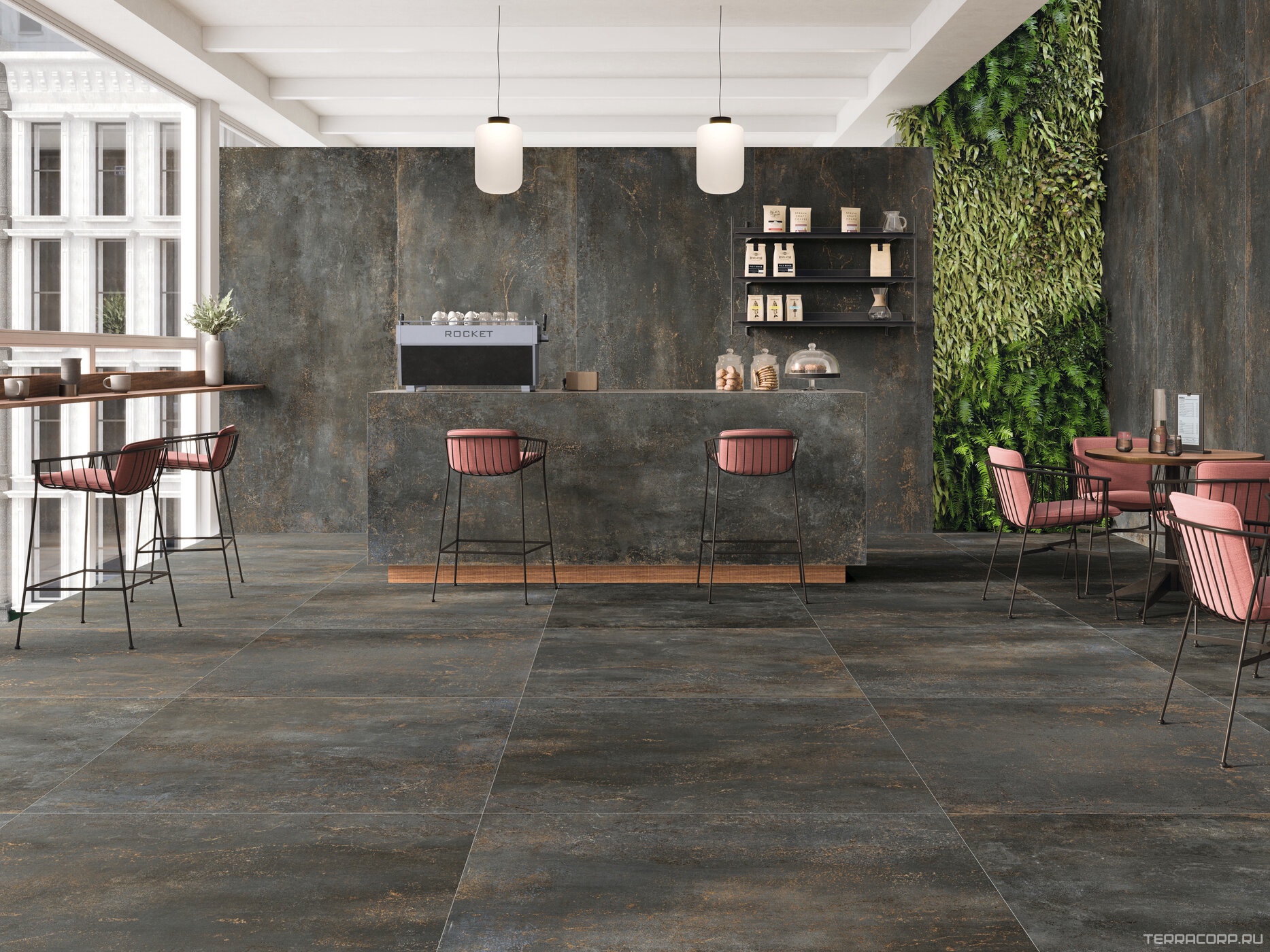 Керамогранит Benadresa Rhodium Iron 120x260 Серый, фото 1