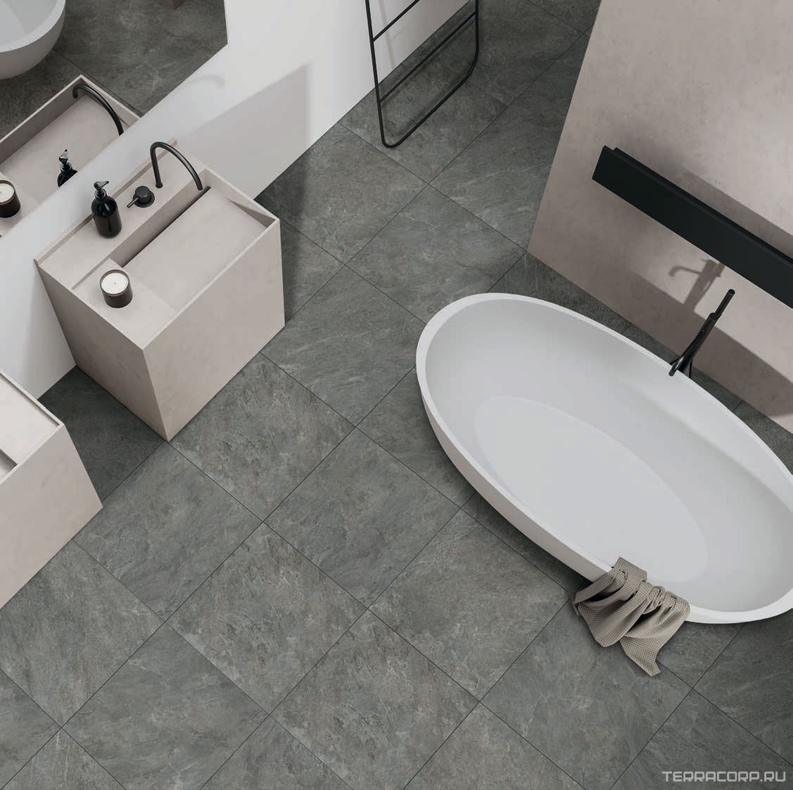 Керамогранит Gambini Bet Silver Grey 60x60 Серый, фото 1