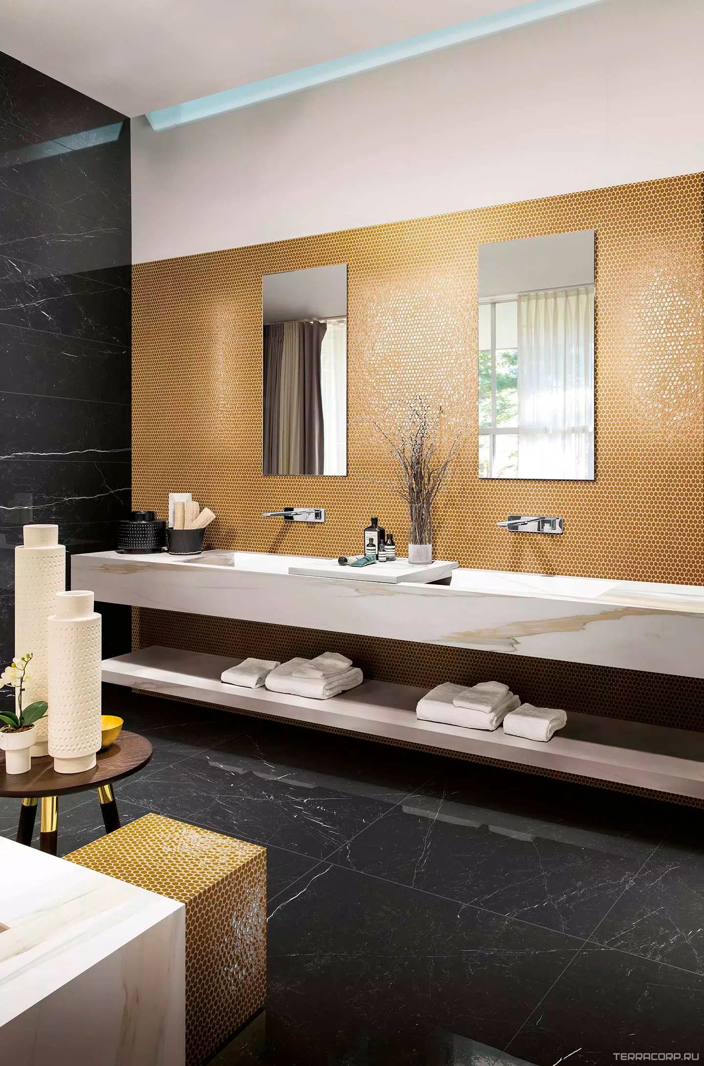 Керамогранит Florim I Classici di Rex Marquinia Matte 80x180 Черный, фото 3