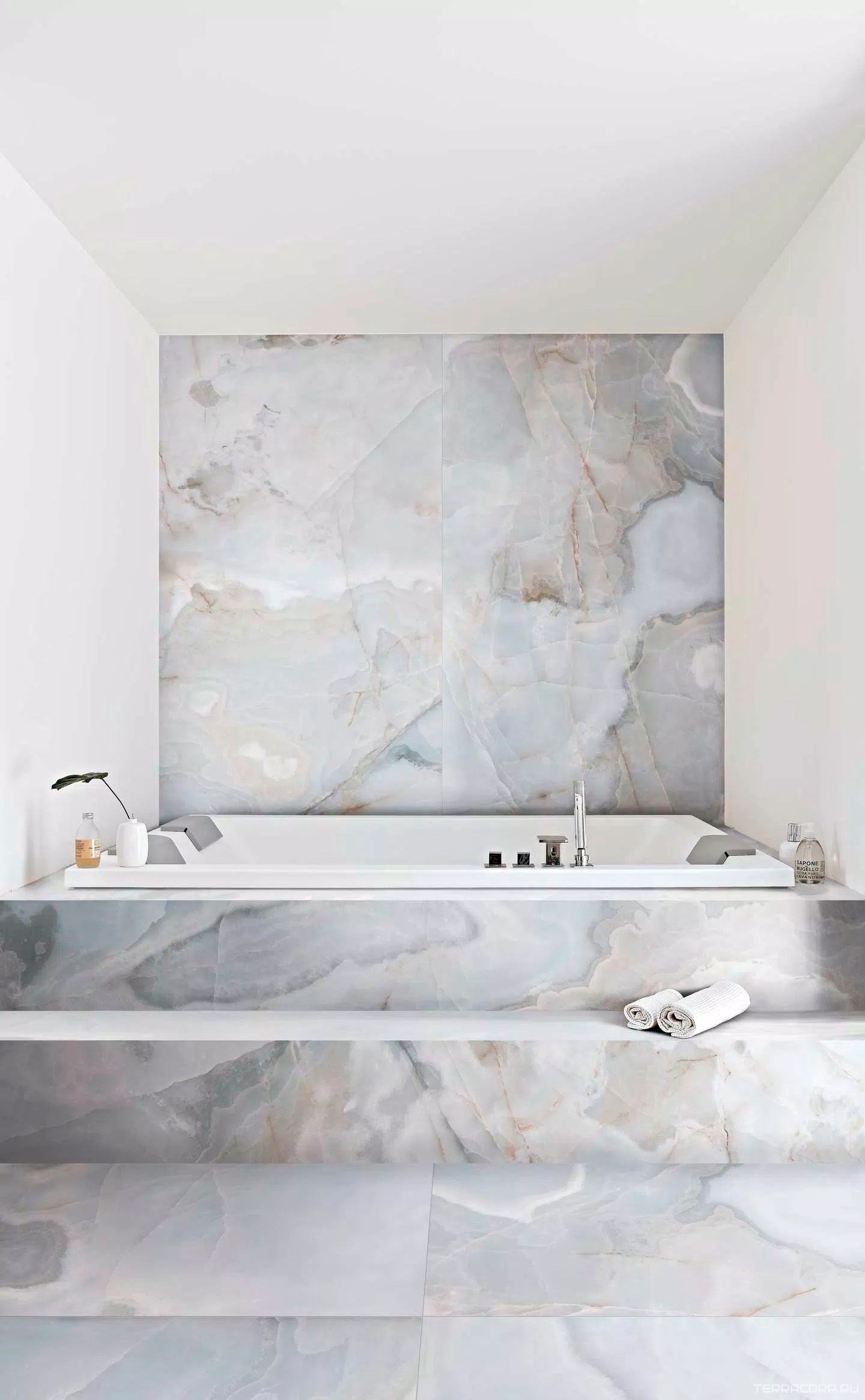 Керамогранит Florim Magnum Reves de Rex Bleu Matte 160x320 Голубой, фото 3