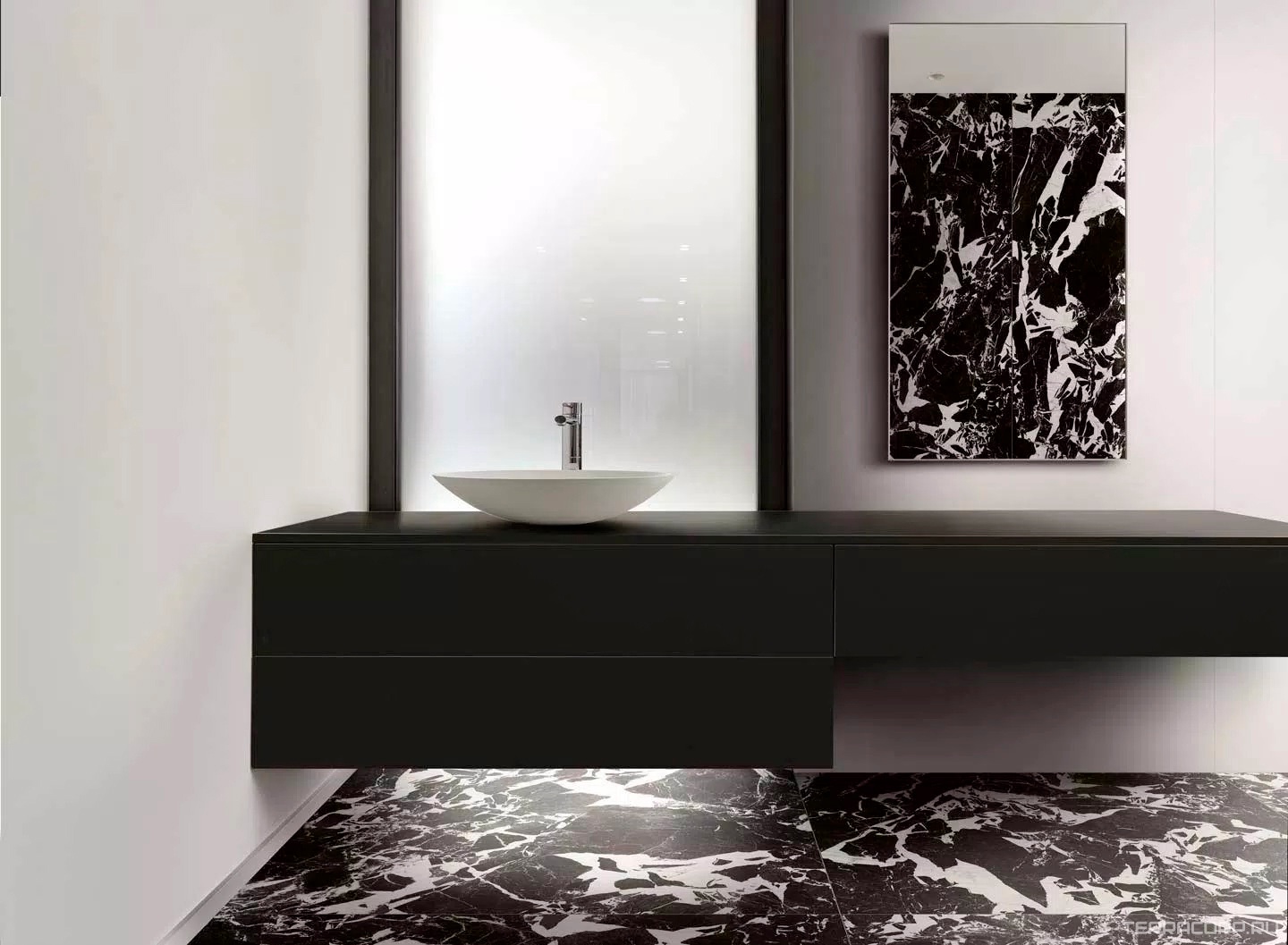 Керамогранит Florim B&W Marble White Nat 60x120 Белый, фото 1