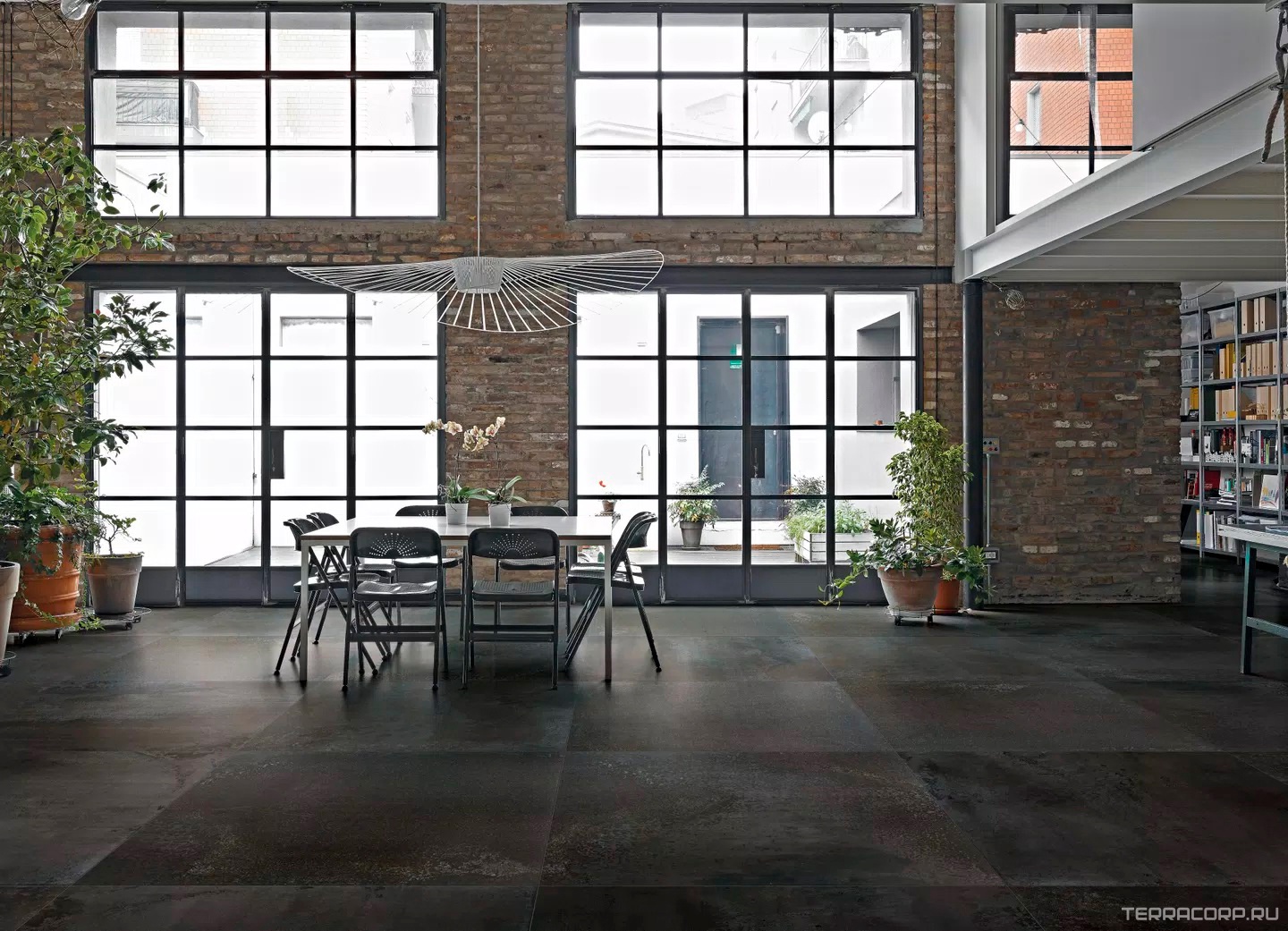 Керамический гранит (керамогранит) Florim Magnum Flowtech Burnished Matte ZZ 120x120 Коричневый, фото 2