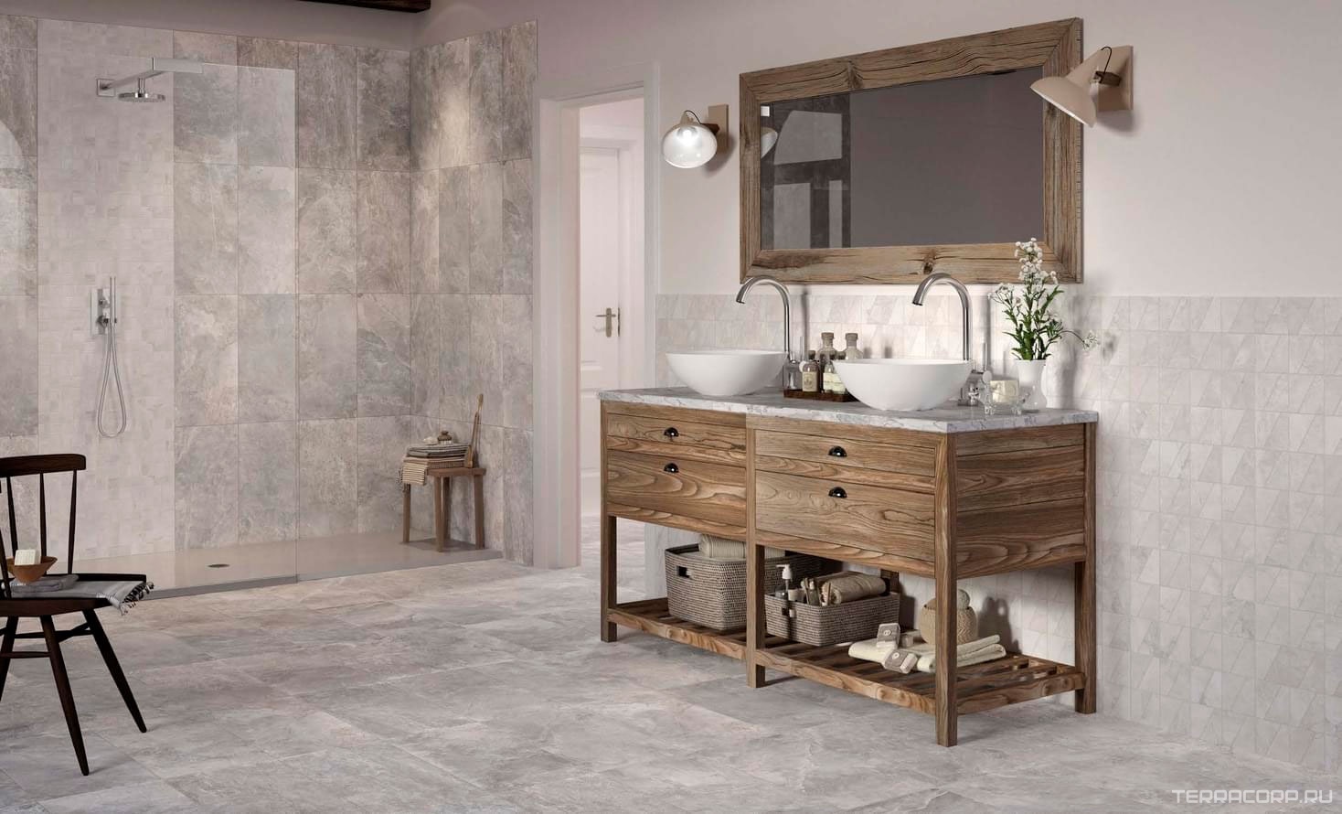 Керамогранит Sadon Ardesie Ardeise grey rect 60x120 Серый, фото 1