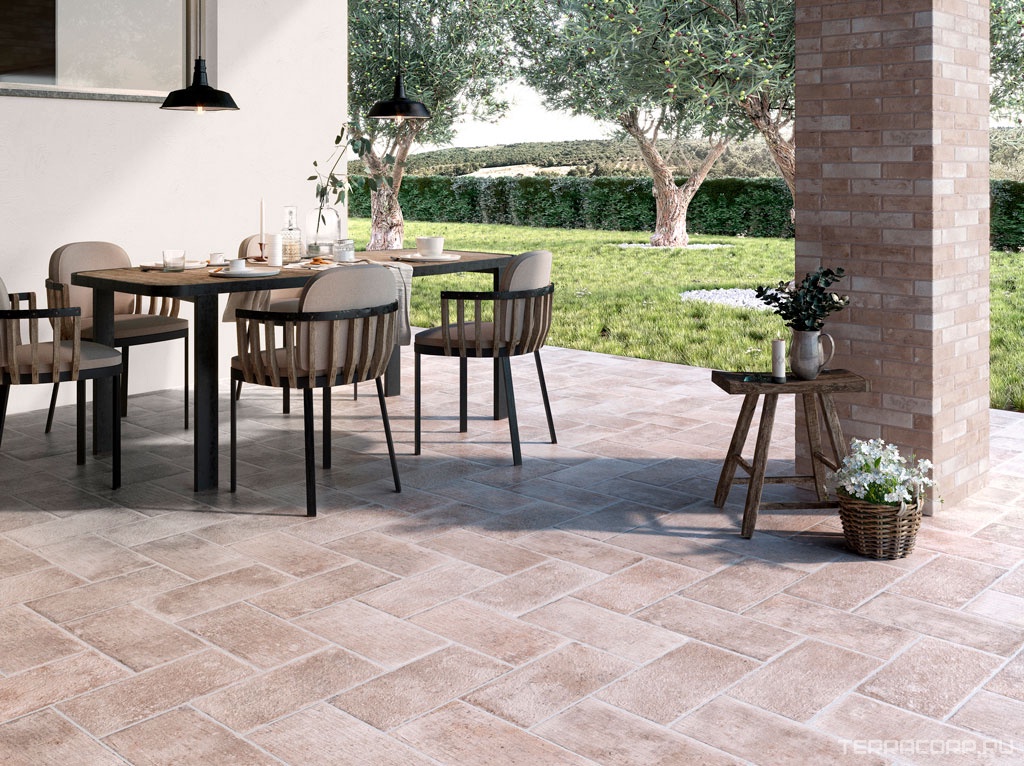 Керамогранит Sadon Tuscany Pienza Vernaccia(антискольжение Strong) 20.3x40.6 Серый, фото 1