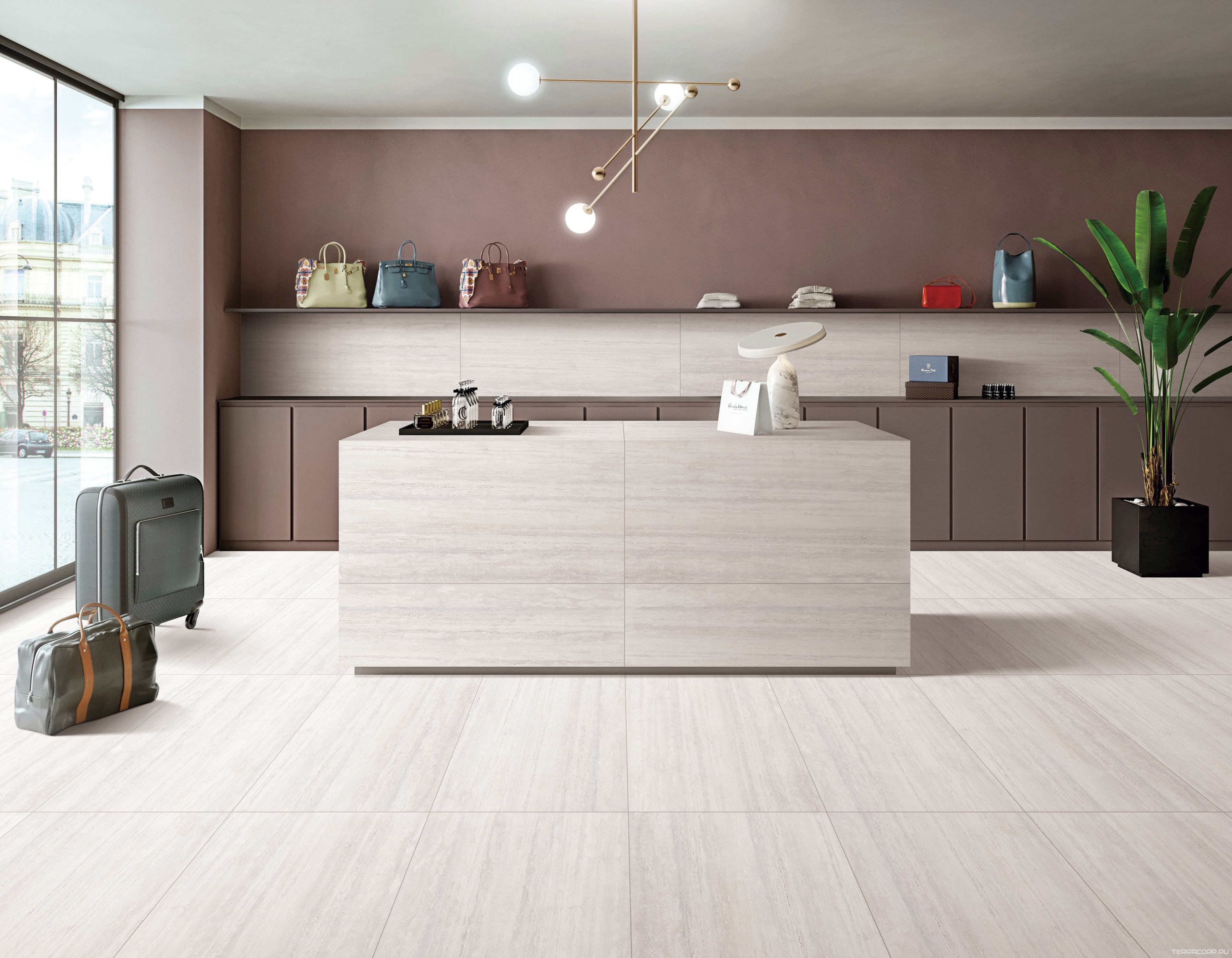 Керамогранит WIFI Ceramics Fasinat Ash Honed/Glitter 60x120 Бежевый, фото 1