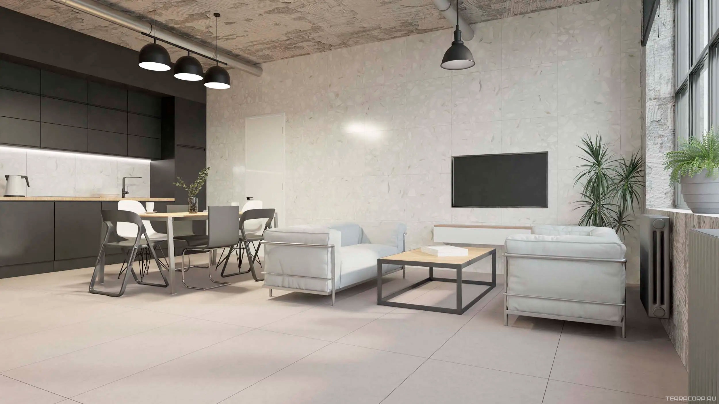 Керамогранит Ametis Arti AT01 grey непол.60x60 Серый, фото 1