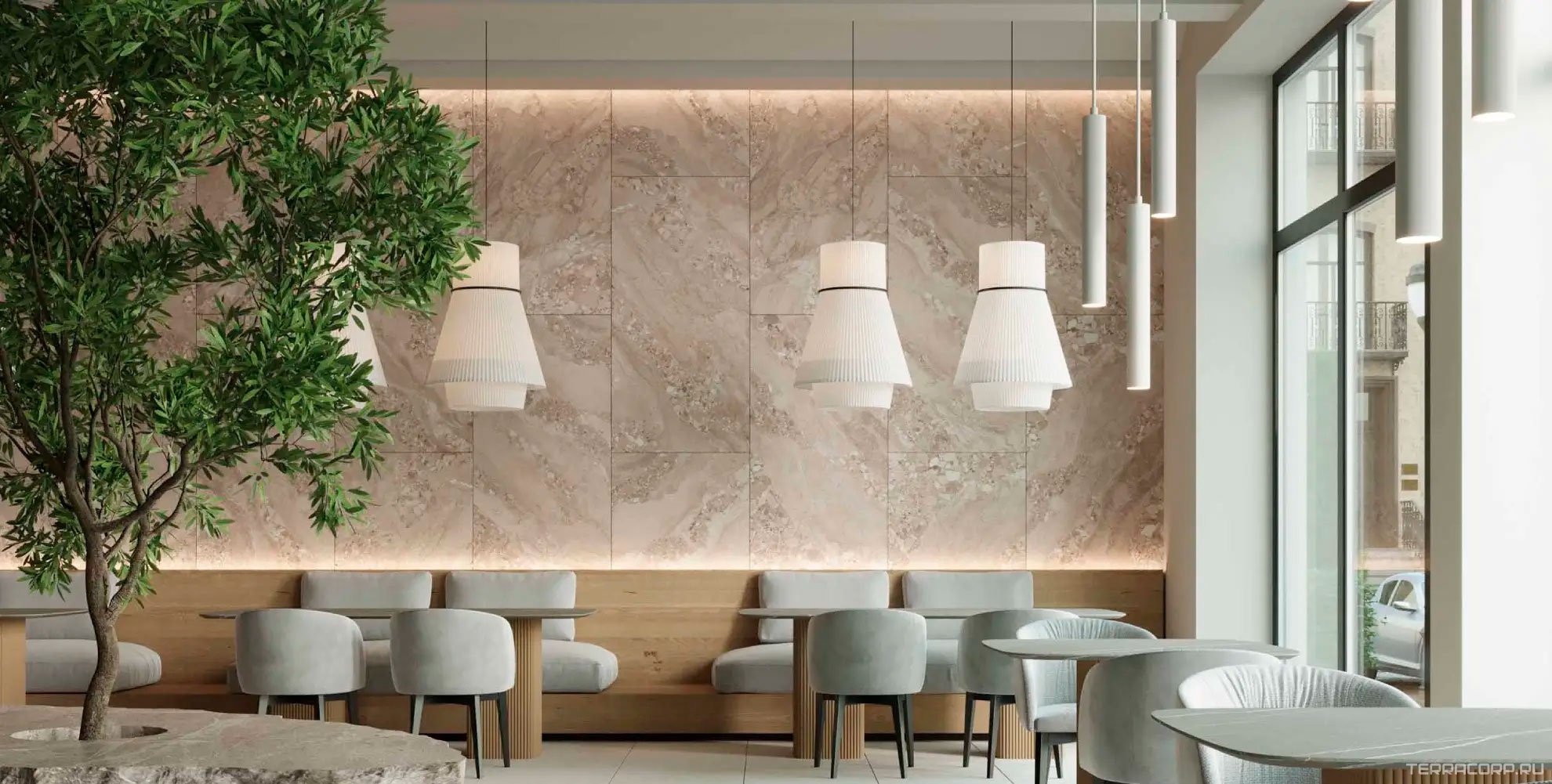 Керамогранит Ametis Oceanmist OM02 beige неполир.60x120 Бежевый, фото 1