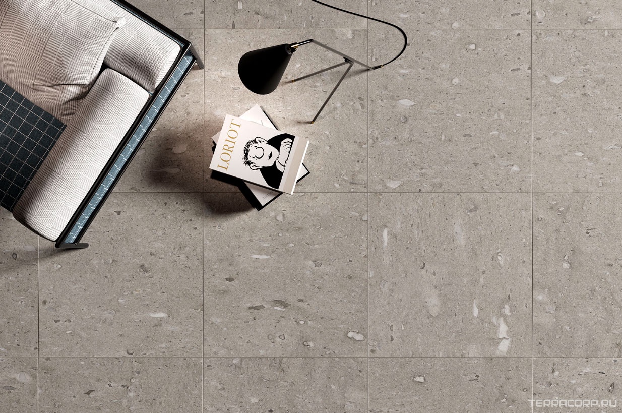 Керамогранит COEM ceramiche Moon Stone Grey 60x60 Серый, фото 1