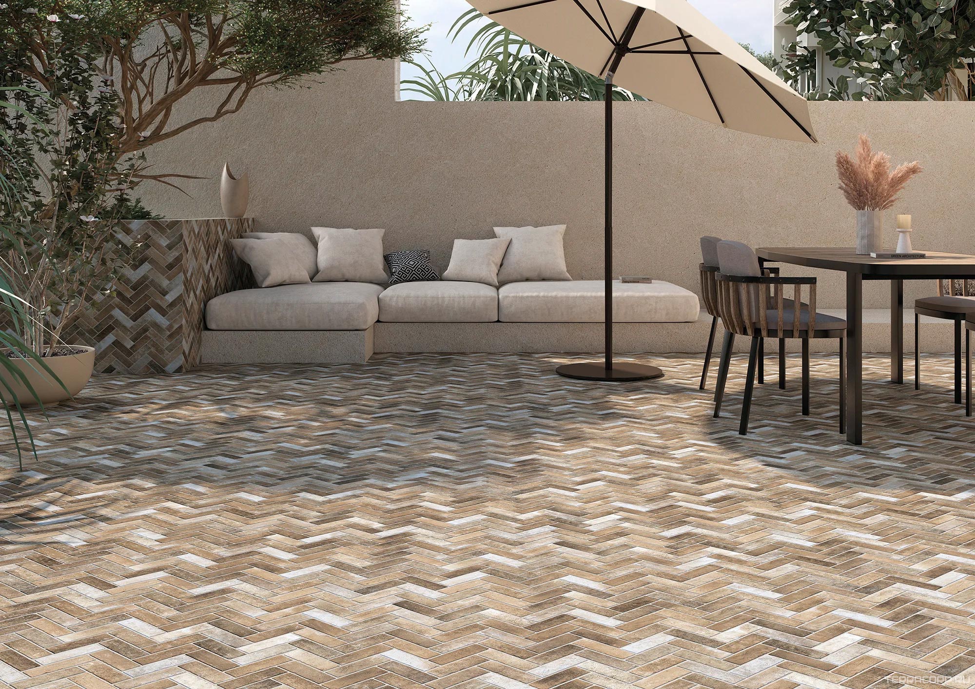 Керамогранит Bestile Spica Mix 40x60 Комбинированный, фото 1