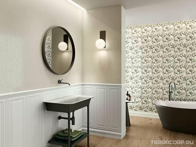 Керамогранит APE Ceramica Fables Tours Eau rect 30x90 Серый, фото 1