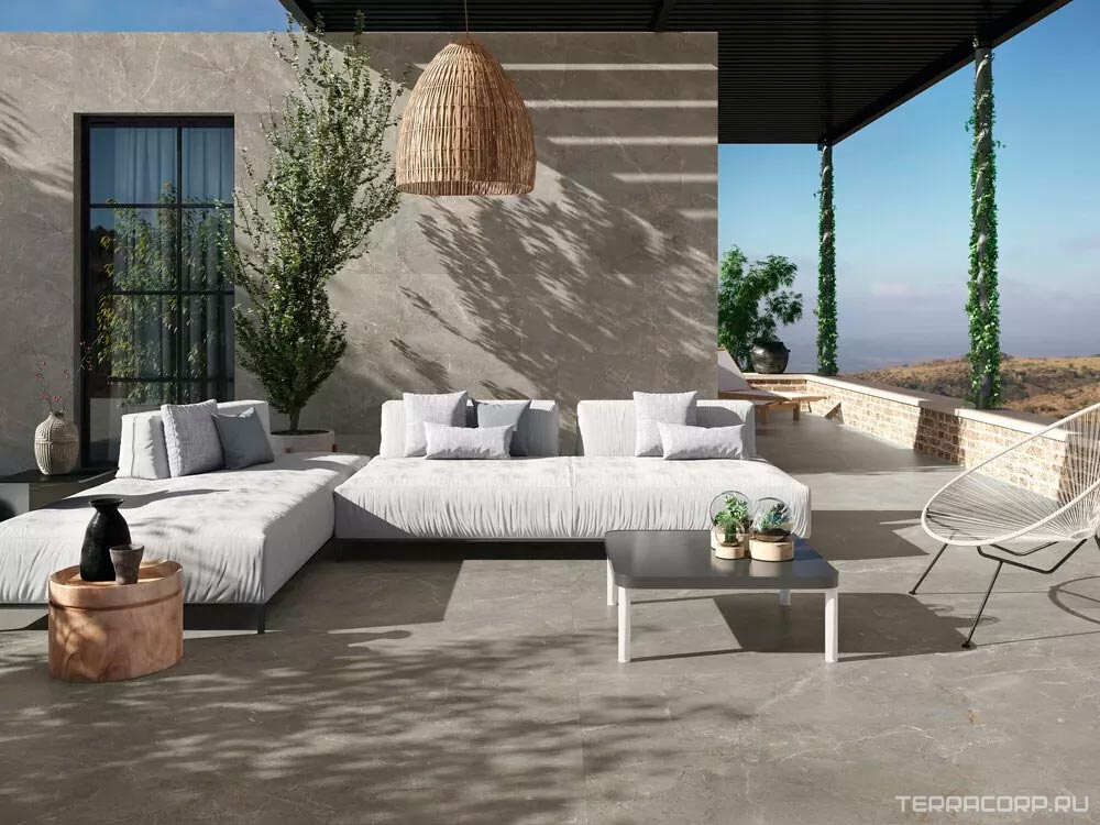 Керамогранит APE Ceramica Augustus Brown Natural rect 60x120 Коричневый, фото 1