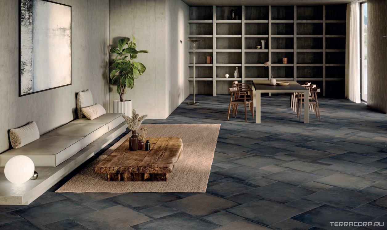 Керамогранит Gambini Heartland Charcoal 60.3x60.3 Комбинированный, фото 1