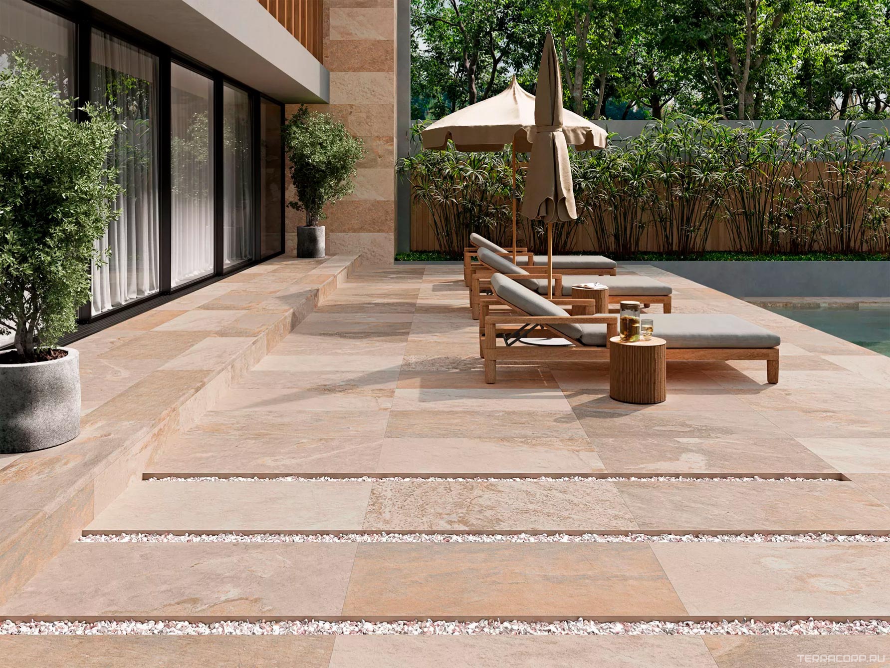 Керамогранит New Tiles Bali Sand In&Out 29,5x60 Бежевый, фото 1