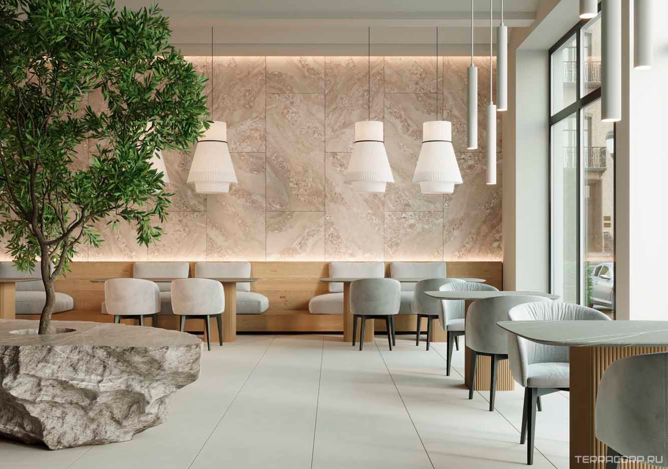 Керамогранит Ametis Oceanmist OM01 light grey неполир.60x120 Серый, фото 1