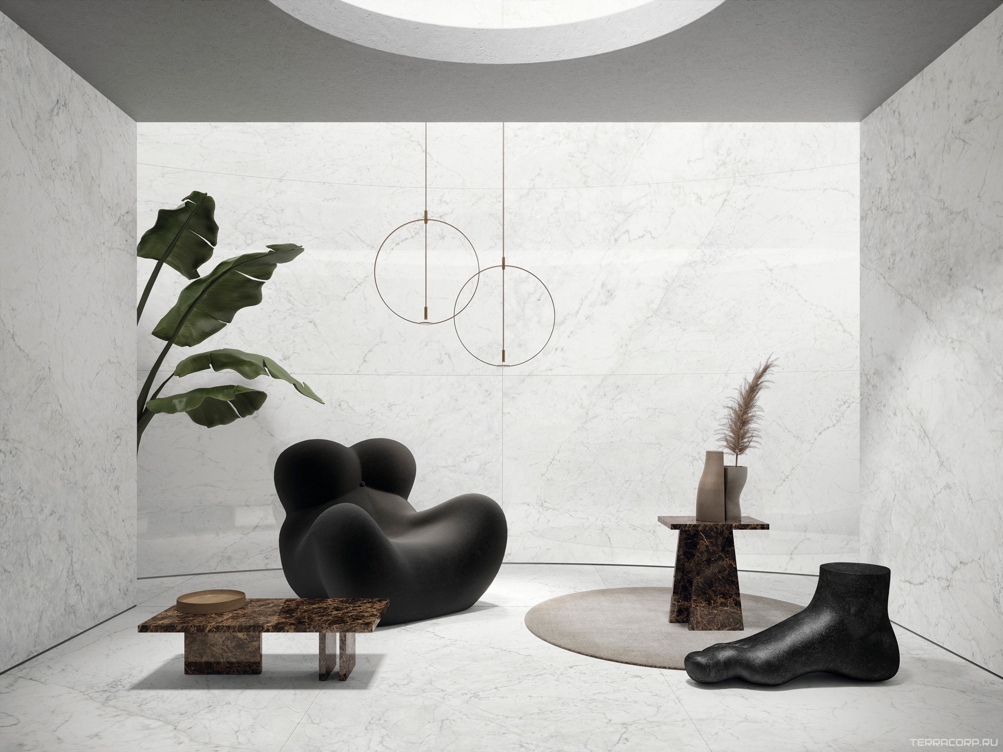 Керамогранит Ariostea Ultra Marmi Michelangelo Altissimo Polished 6 mm 150x300 Белый, фото 1