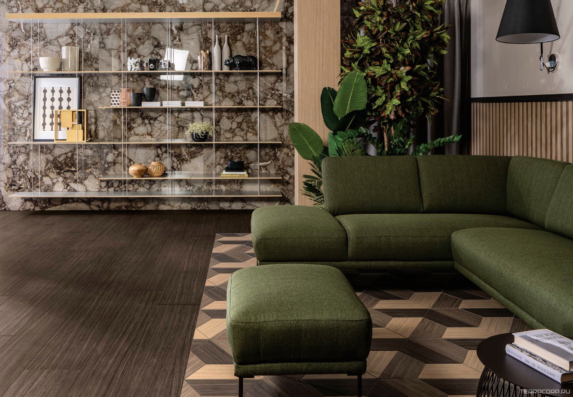 Керамогранит Florim Magnum Nature Mood Plank 03 Comfort 120x280 Коричневый, фото 2