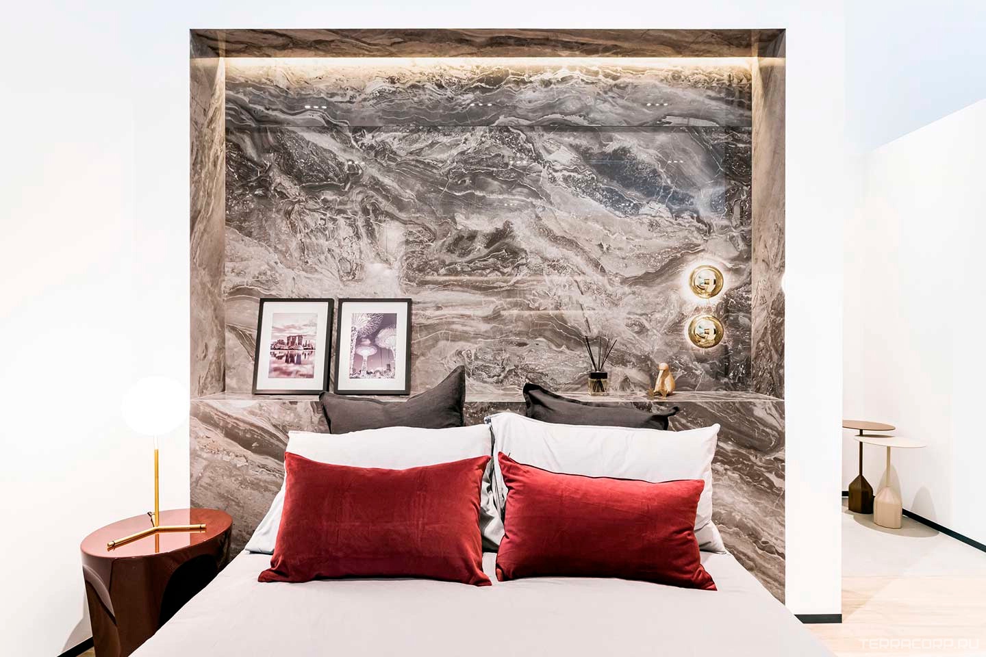 Керамогранит Florim Magnum Prexious of REX Dream Arabesque Matte 60x120 Коричневый, фото 1
