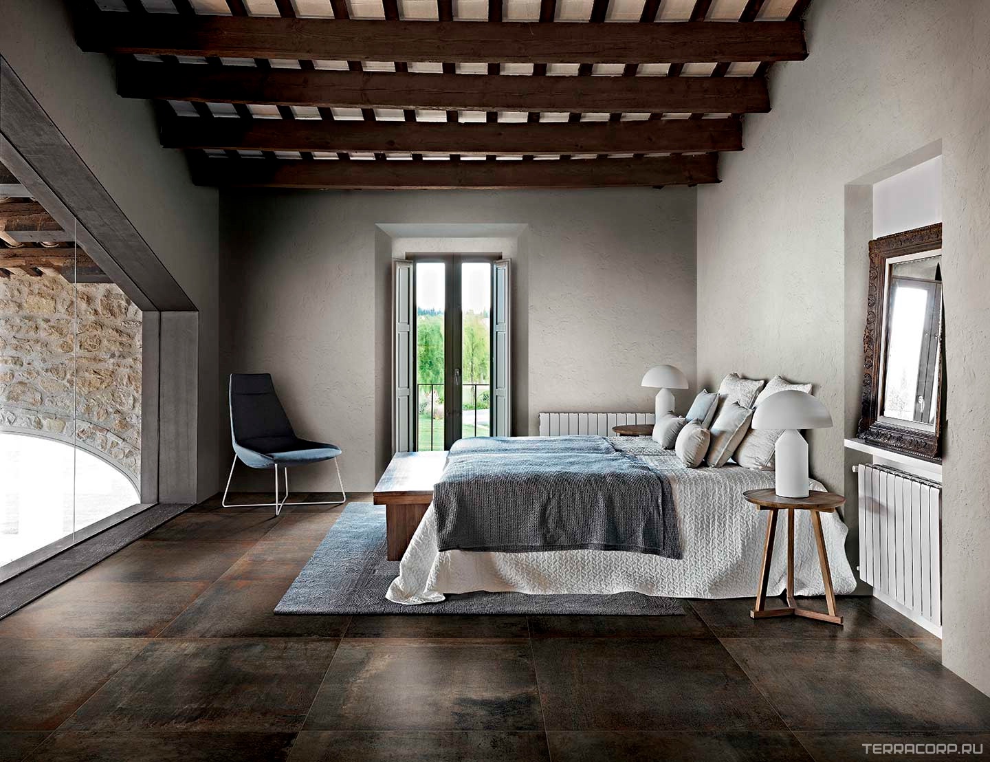 Керамогранит Florim Matieres de Rex Matieres De Rex Barrrique Matt 80x80 Коричневый, фото 1
