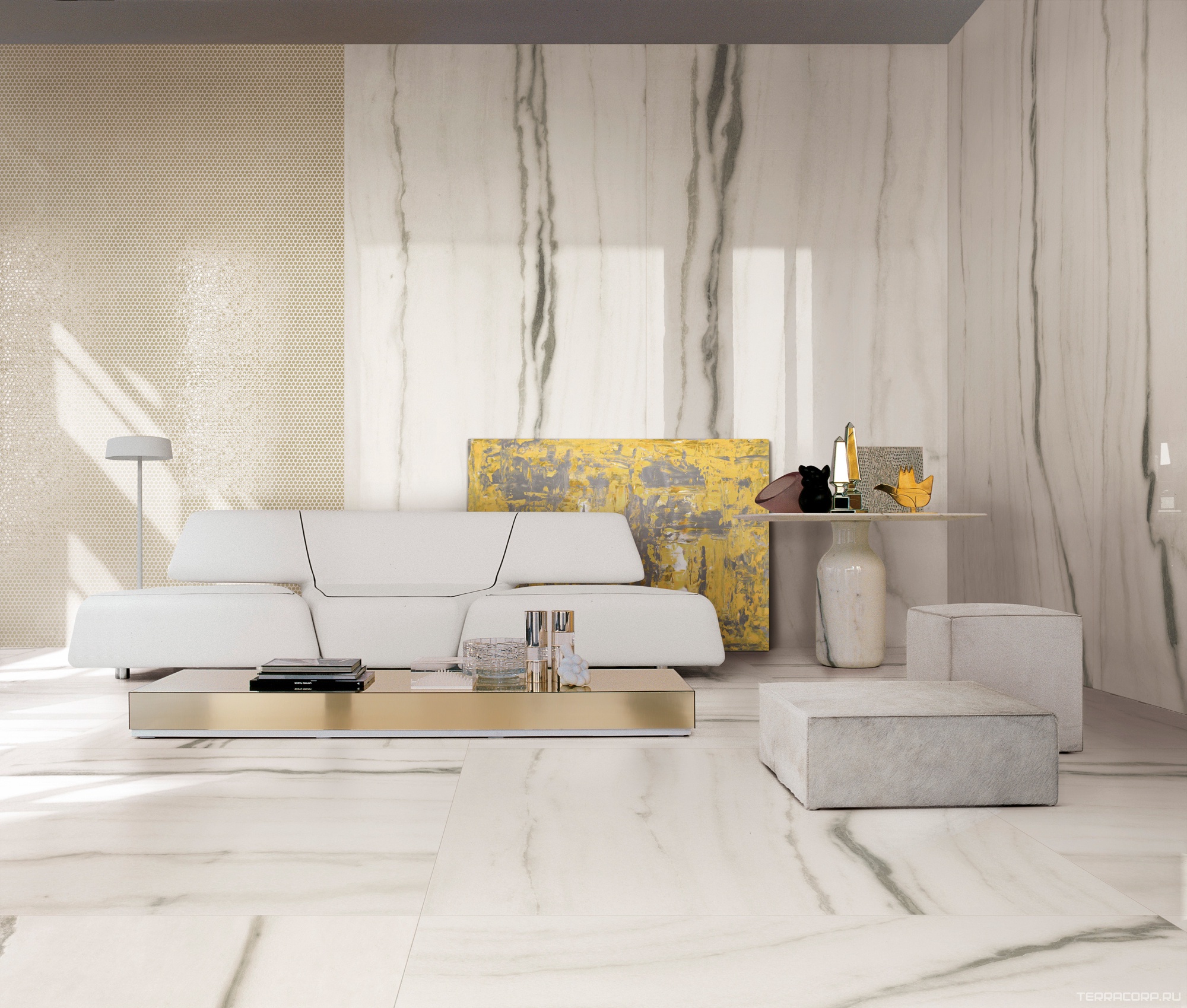 Керамогранит Florim Prexious of Rex White Fantasy Glossy 60x120 Белый, фото 2