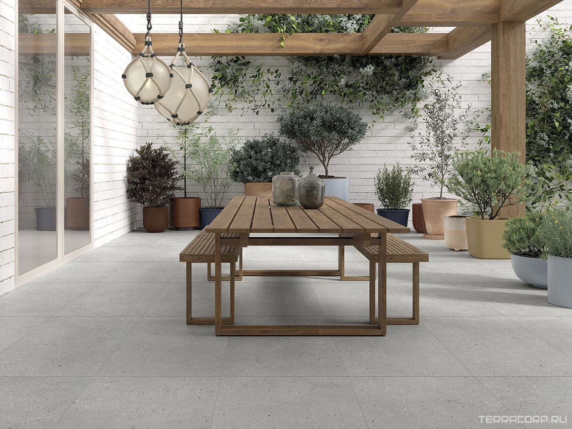 Керамогранит Dado Ceramica Geology Ghiaia 60x120 Серый, фото 2