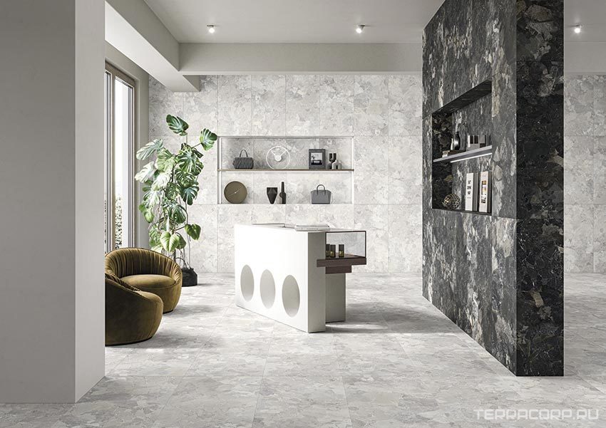 Керамогранит Dado Ceramica Argos White 60x120 Белый, фото 2