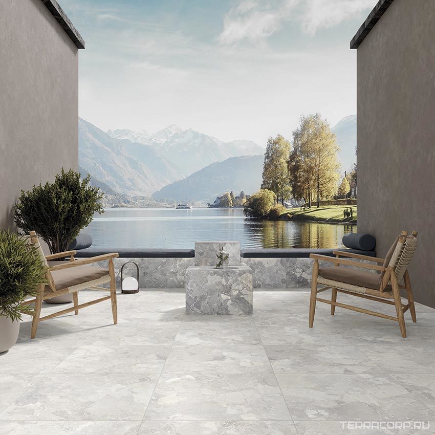 Керамогранит Dado Ceramica Argos White 60x120 Белый, фото 1