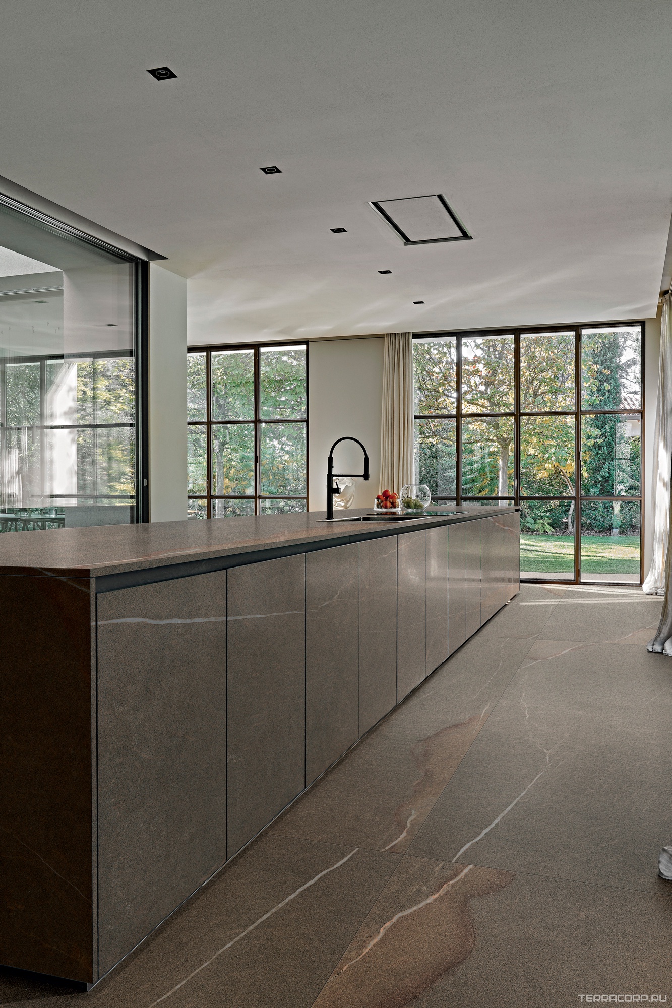 Керамогранит Florim Coretech Flame Light Matte 60x120 Серый, фото 4