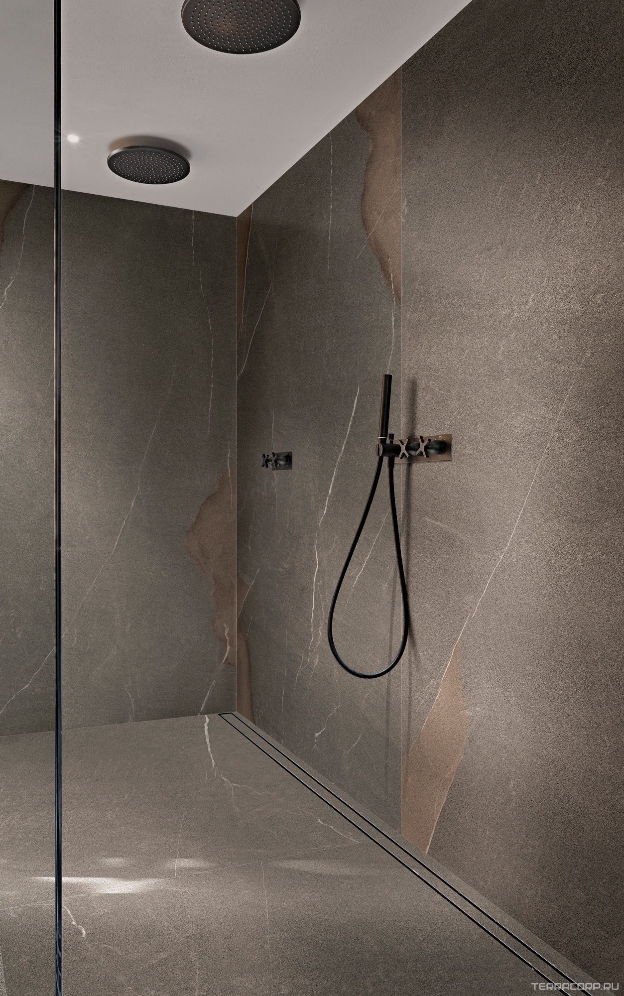 Керамогранит Florim Coretech Satin Dark Soft 60x120 Серый, фото 1