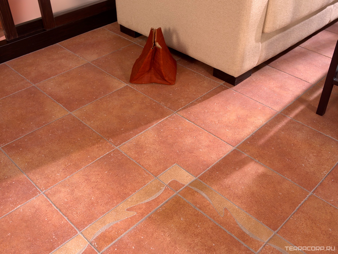 Клинкер Exagres Vega Rojo 33x33 Коричневый, фото 5