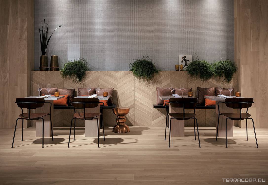 Керамогранит FAP Ceramiche Fapnest Nest Maple Chevron matt 7.5x45 Бежевый, фото 1