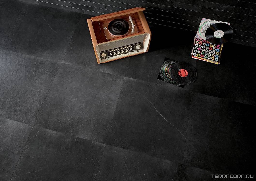 Керамогранит FAP Ceramiche Maku Dark Matt RT 60x60 Серый, фото 1