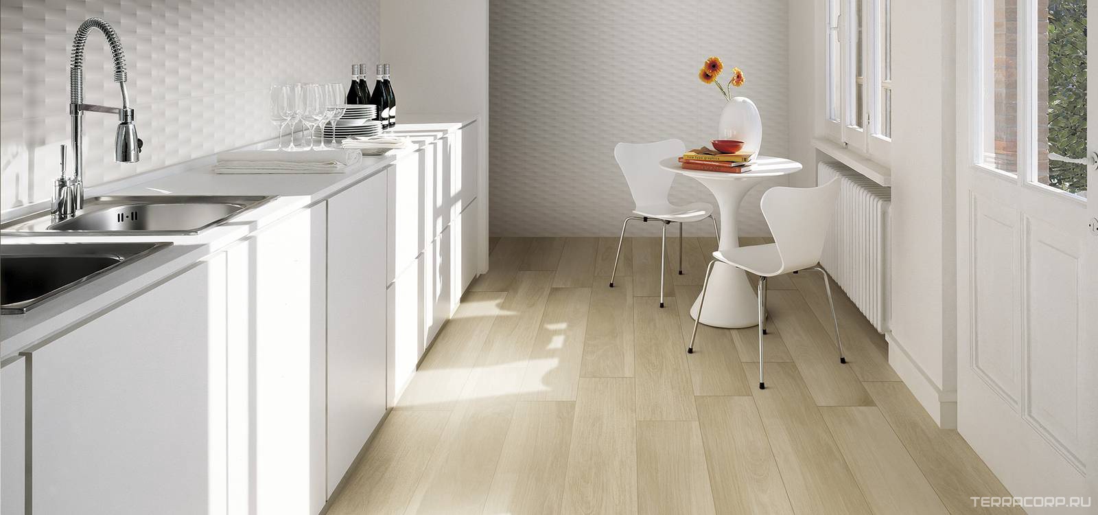 Керамогранит FAP Ceramiche Nuances Faggio RT 22.5x90 Бежевый, фото 1