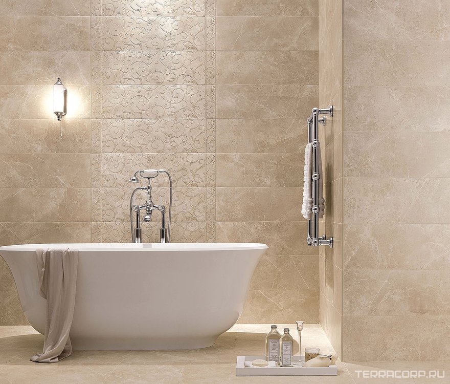 Керамическая плитка FAP Ceramiche Roma Pietra 25x75 Бежевый, фото 1