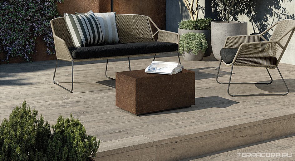 Керамогранит FAP Ceramiche Roots Taupe 20x120 Серый, фото 4