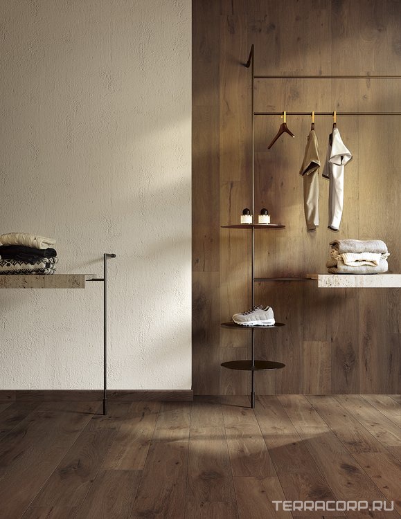 Керамогранит FAP Ceramiche Roots Tobacco 20x120 Коричневый, фото 1