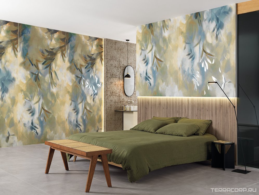Керамогранит FAP Ceramiche Ylico Flower Falls 120x278 Зеленый, фото 1