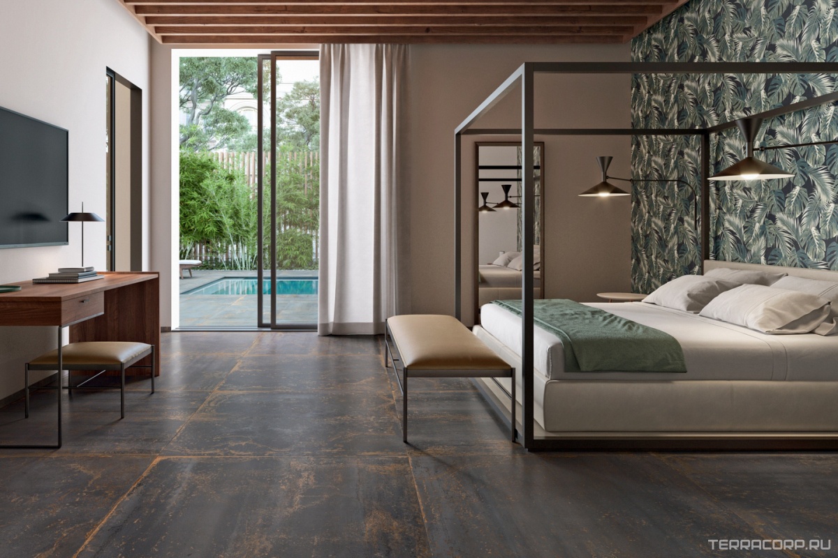 Керамогранит Gardenia Orchidea OXIDE Oxide Iron ZZ120x120 Серый, фото 2