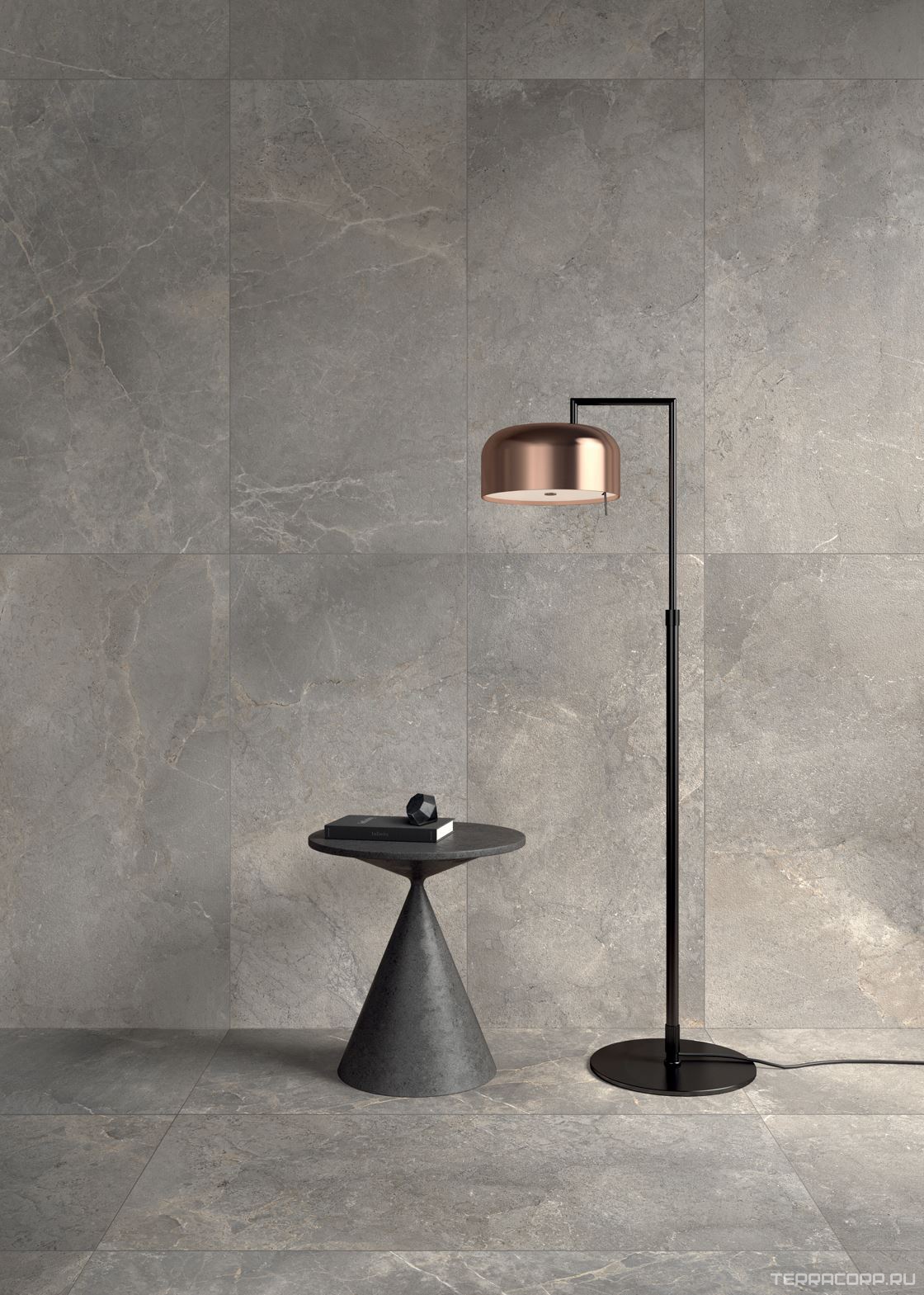 Керамогранит Lea Ceramiche Anthology 03 Earth Natural 60x120 Серый, фото 2