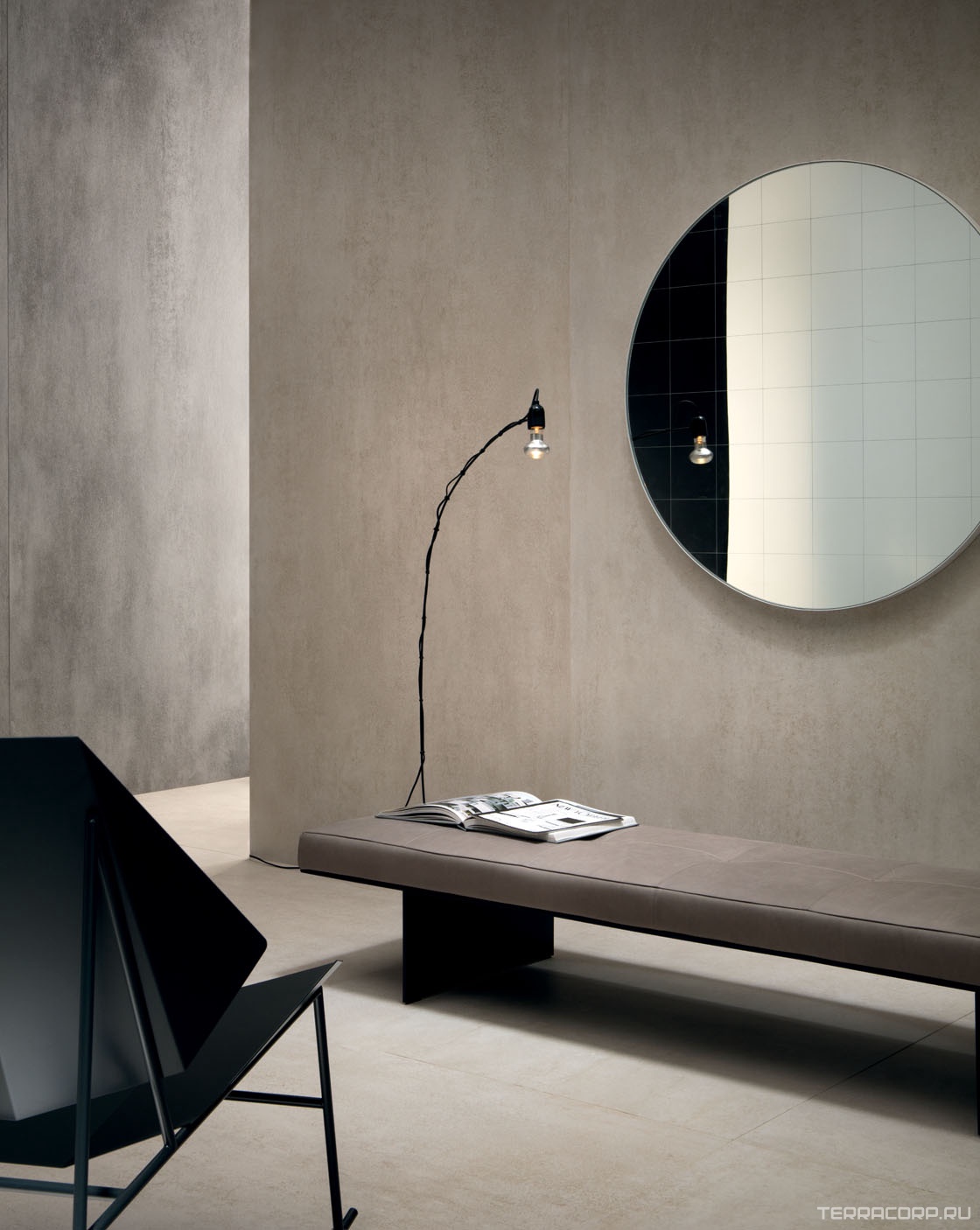 Керамогранит Lea Ceramiche Concreto Extra Light ZZ120x260 Бежевый, фото 3