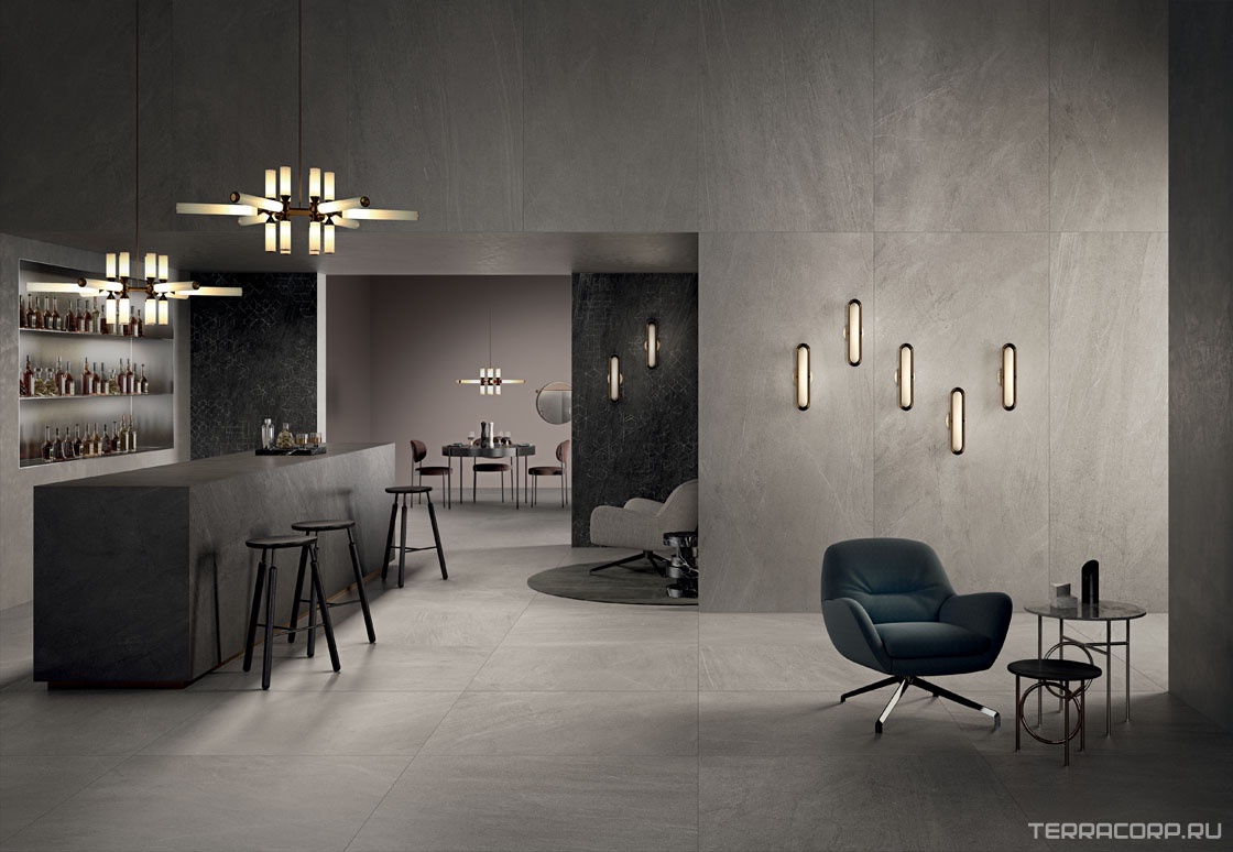 Керамогранит Lea Ceramiche Nextone Next Gray ZZ120x260 Серый, фото 2