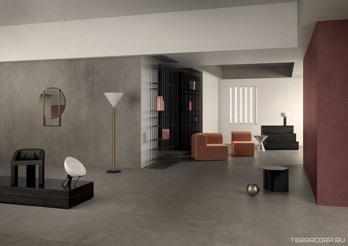 Керамогранит Lea Ceramiche Nextone Next Taupe ZZ120x260 Серый, фото 1