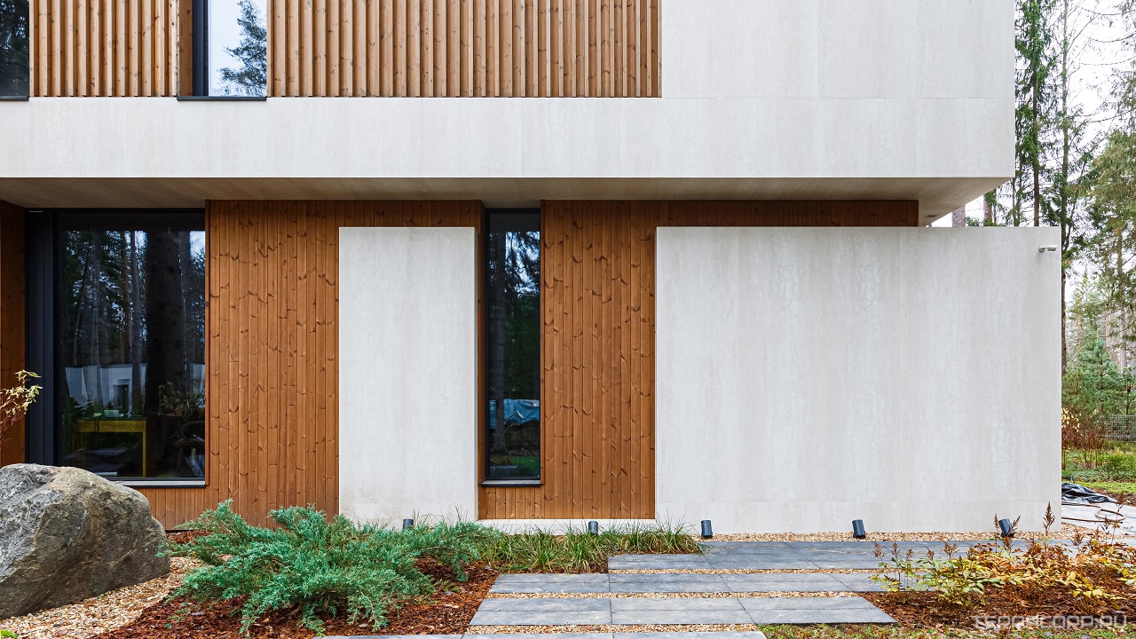 Керамогранит Laminam Rus I Naturali Pietre Pietra Di Savoia Avorio Bocciardato 3,5 mm 100x300 Белый, фото 7