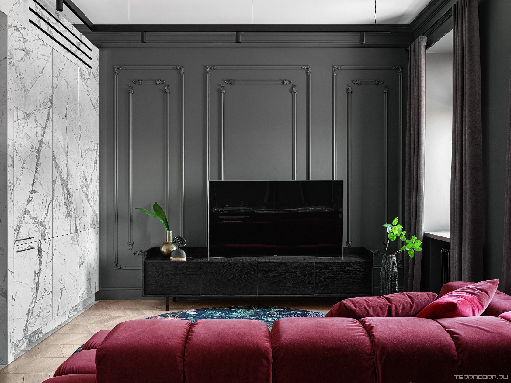 Керамогранит Laminam I Naturali Marmi Invisible White 5,6 ХХ 100x300 Белый, фото 3