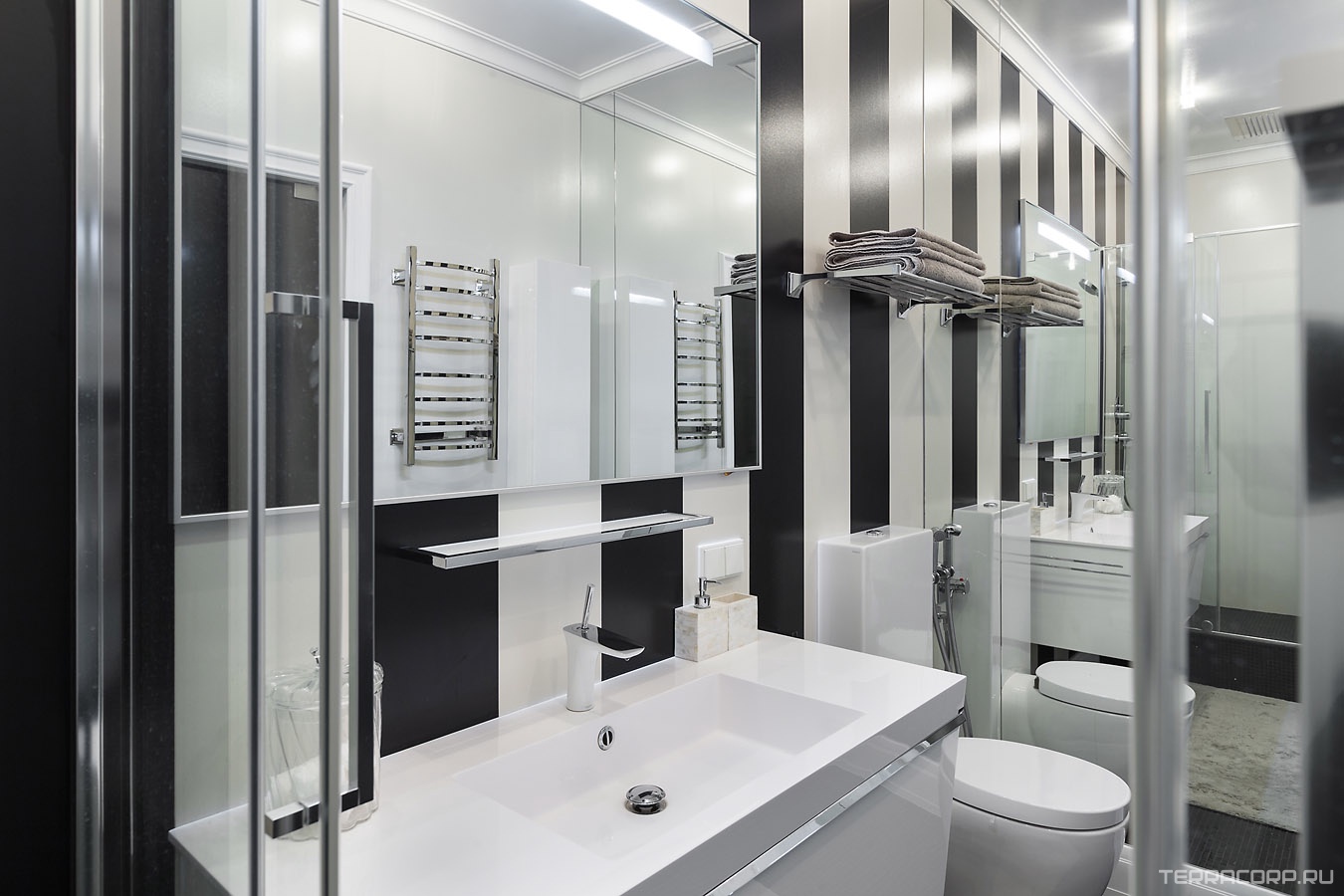 Керамогранит Laminam Collection Nero 3,5 ZZ100x300 Черный, фото 5