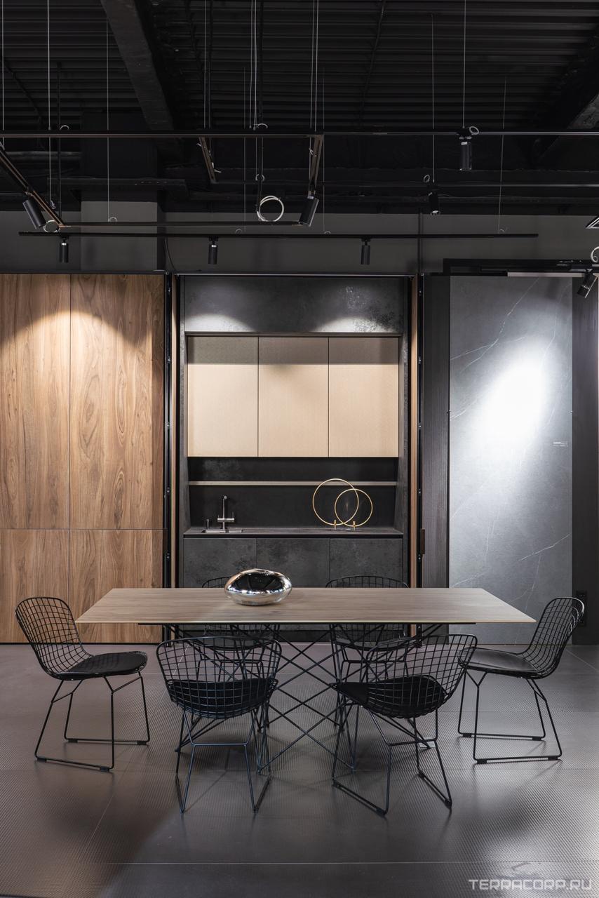Керамогранит Laminam Rus Ossido Nero 5,6 100x300 Черный, фото 1