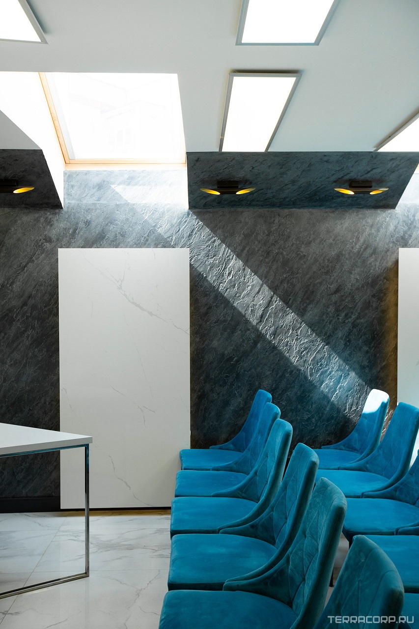 Керамогранит Laminam Rus I Naturali Marmi Bianco Statuario Venato 5,6 mm 100x300 Белый, фото 7