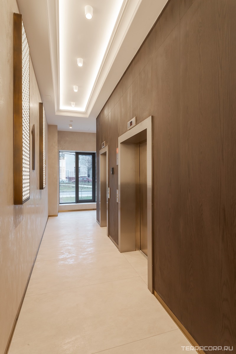Керамогранит Laminam Rus Kauri Moro 3,5 mm 100x300 Коричневый, фото 2